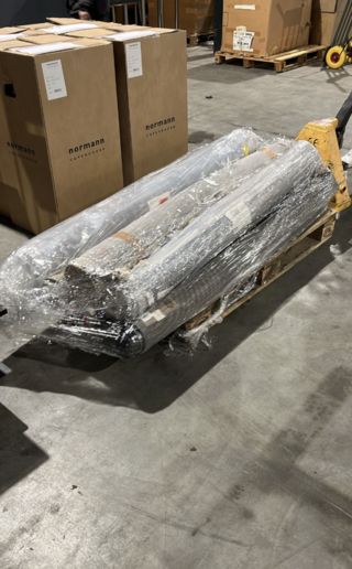 8x Mixpallet vloerkleden Dutchbone, Zuiver en White Label